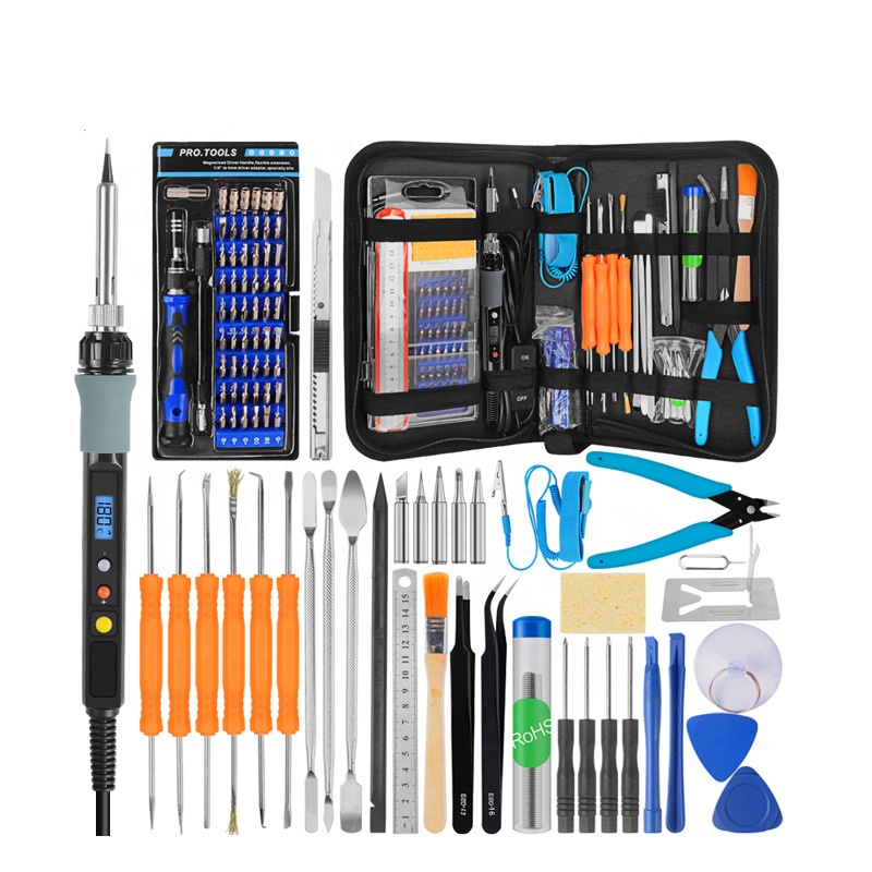 Screwdriver Set Precision - Ferro de solda elétrico com visor