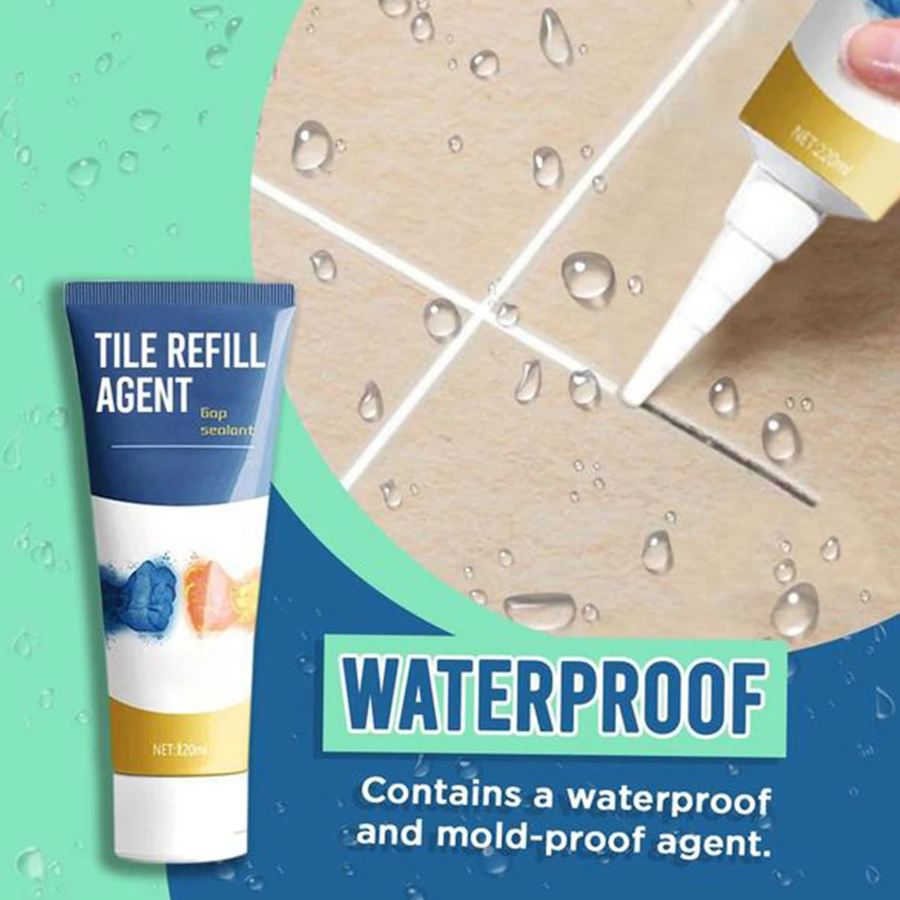 Tile Grout Repair - Impermeável Tile Gap Refill Agent, Beauty