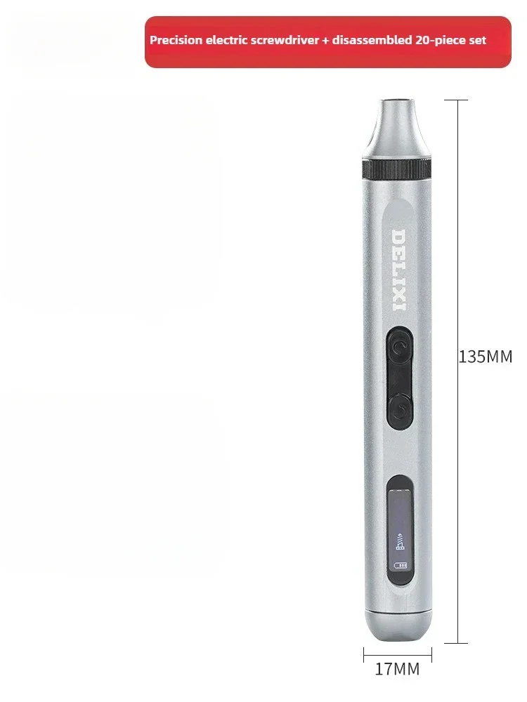 Screwdriver Set Precision - Chave de fenda elétrica pequena casa