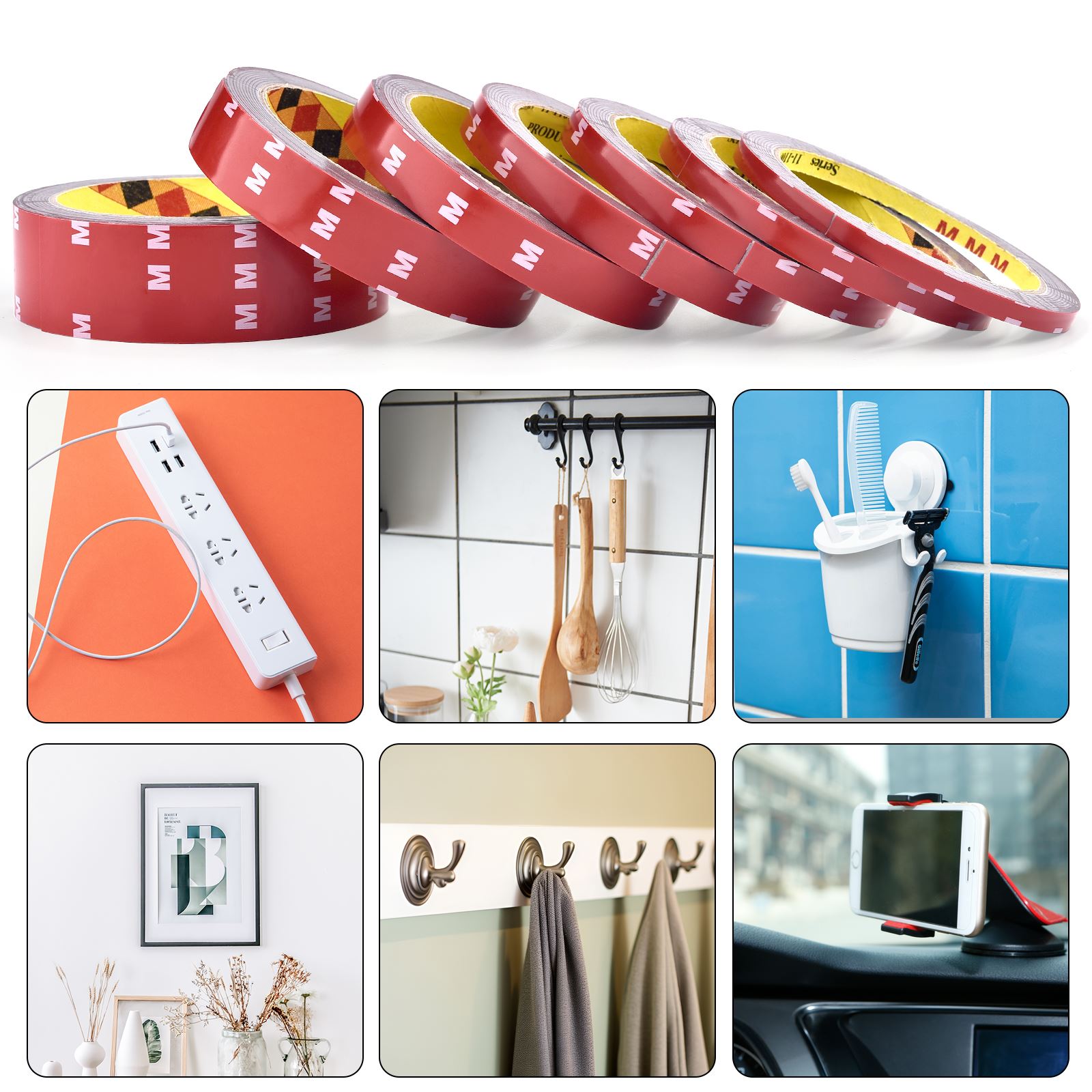 Fita adesiva dupla face super  - Home Improvement Ideas avaliação e preço