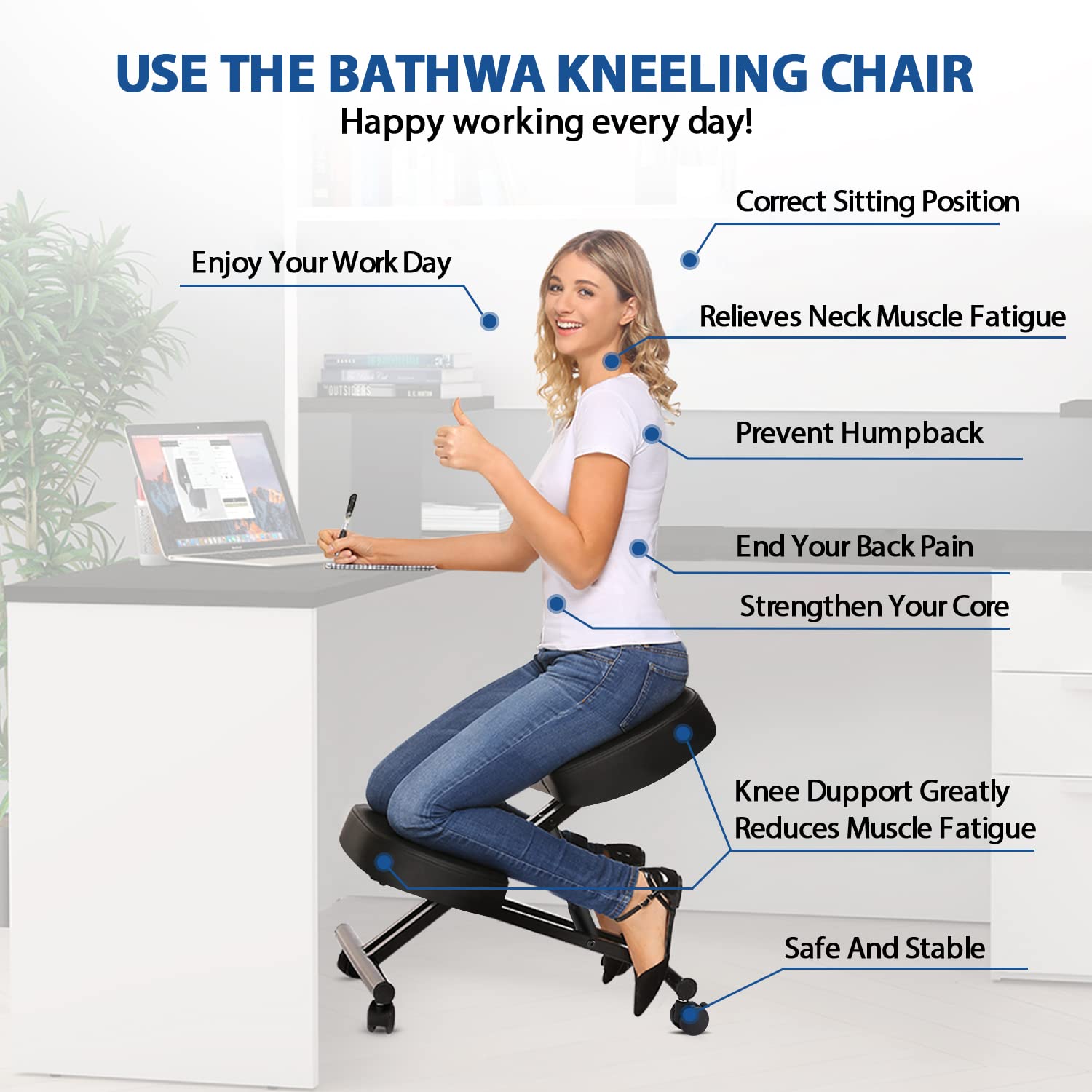 Cadeira Ergonômica para Escrit - Home Improvement In Usa avaliação e preço