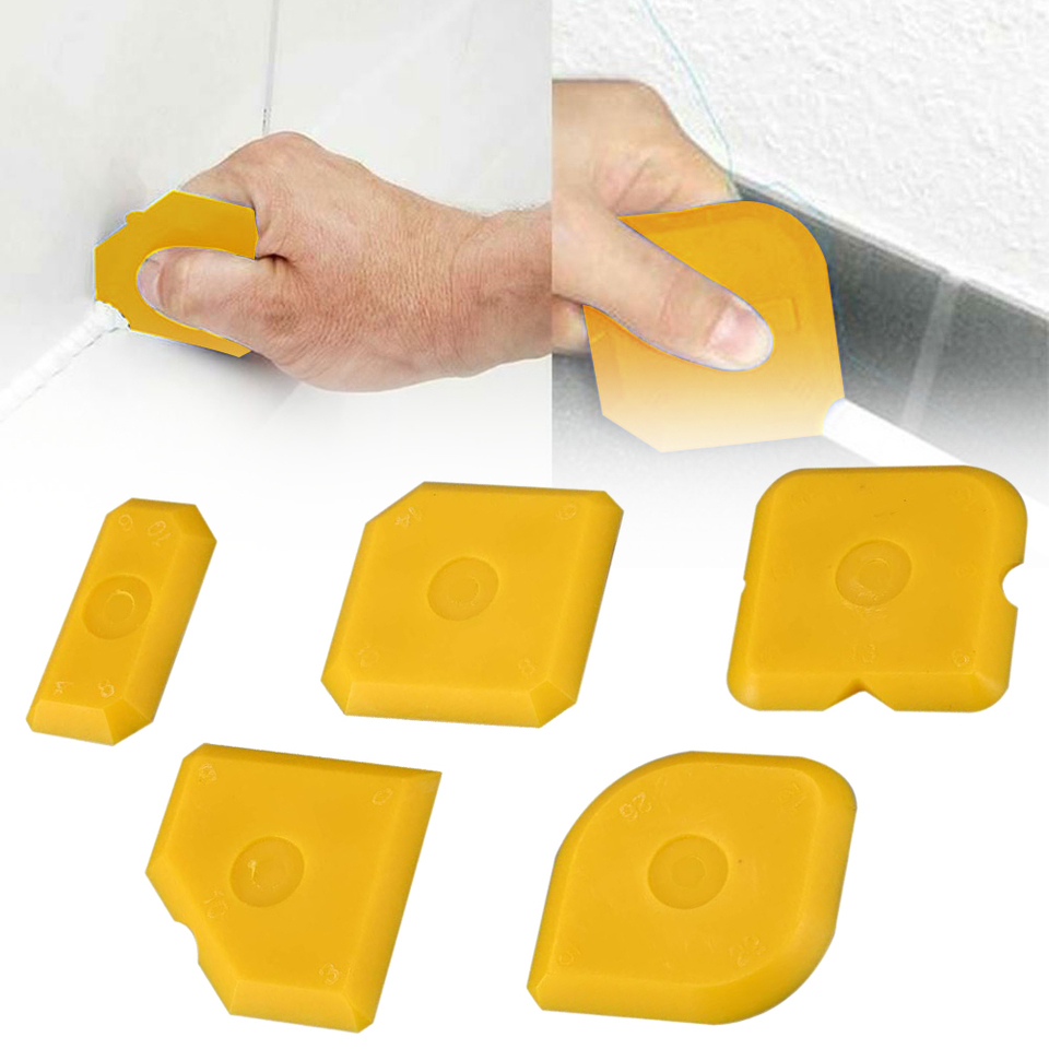 Aplicador de silicone de 5 peç - Home Improvement Ideas avaliação e preço
