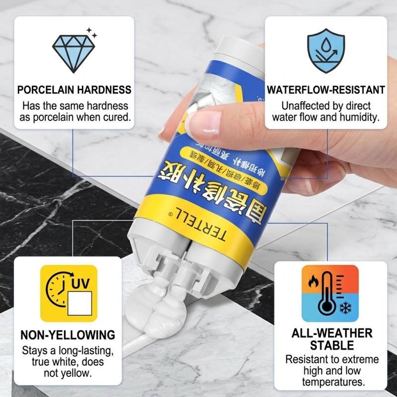 Adesivo de Reparação de Cerâmi - Tile Grout Repair avaliação e preço