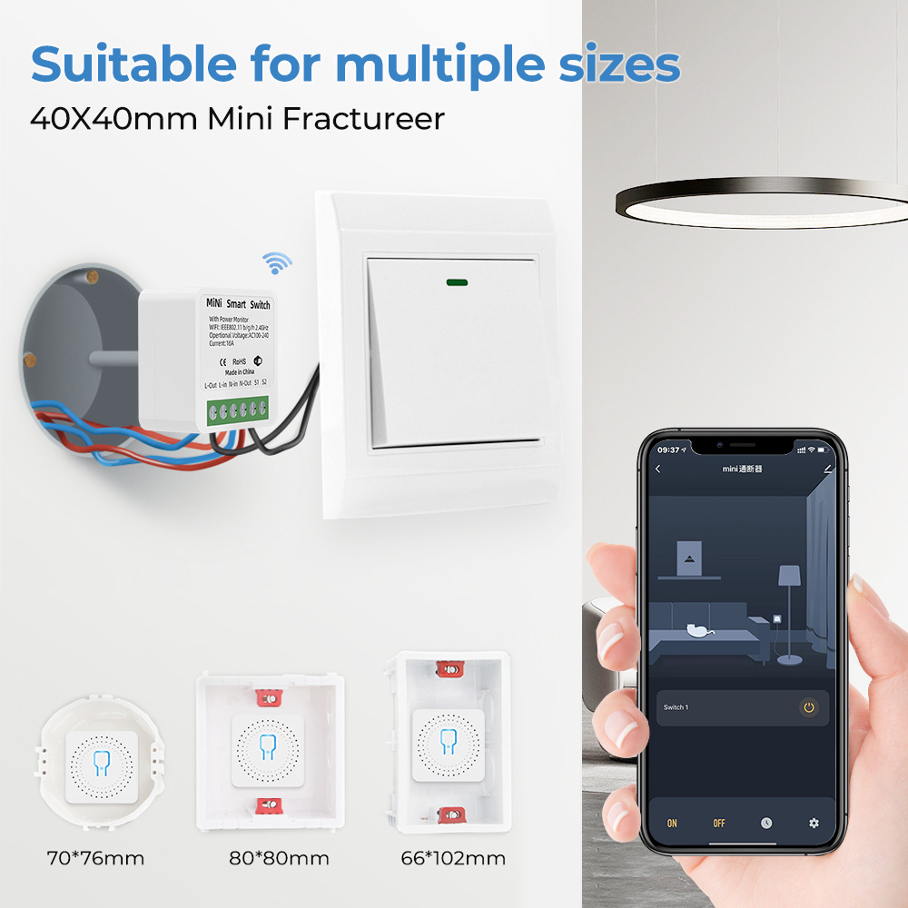 Zigbee / WiFi Interruptor Inte - Home Improvement Ideas avaliação e preço
